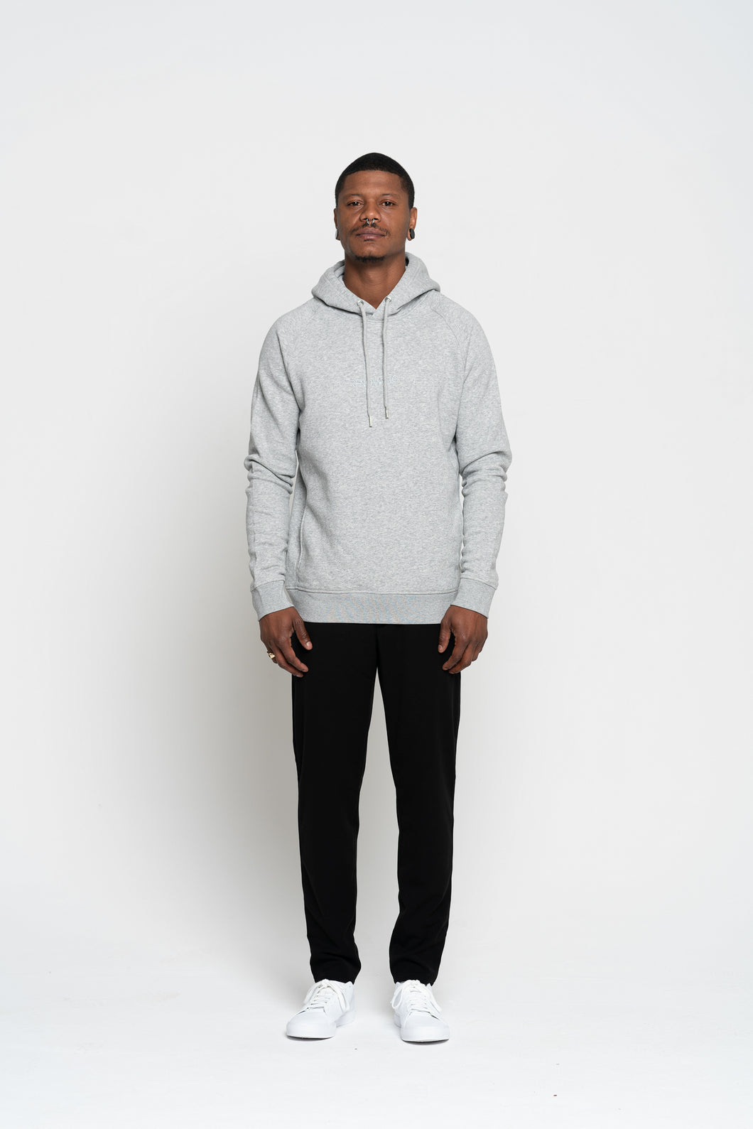 Classic Logo Hoodie - Grey